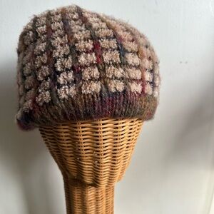 Vintage Jeffrey Lawrence for Lawrence Bentley knit hat Made in Italy 70s 80s